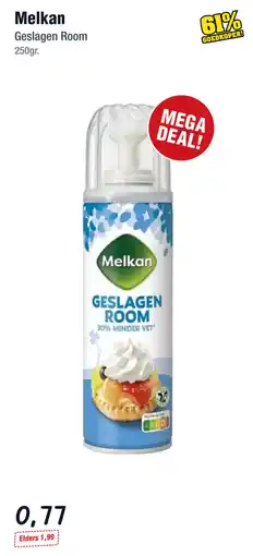 Budget Food Melkan Geslagen Room aanbieding