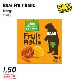 Budget Food Bear Fruit Rolls aanbieding