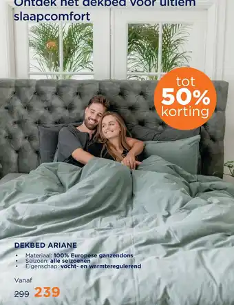 TotaalBED Dekbed ariane aanbieding