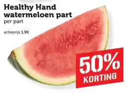 Coop Healthy Hand watermeloen part aanbieding