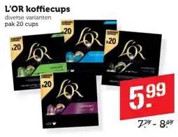 Coop L'OR koffiecups aanbieding