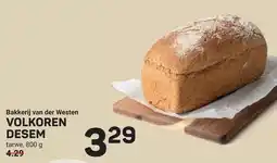 Ekoplaza Bakkerij van der Westen Volkoren desem aanbieding