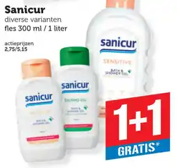 Coop Sanicur diverse varianten aanbieding