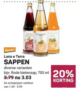 Ekoplaza Luna e Terra SAPPEN aanbieding