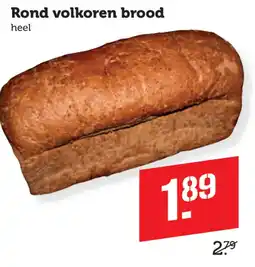 Coop Rond volkoren brood aanbieding