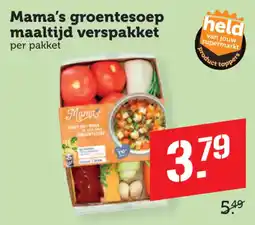 Coop Mama's groentesoep maaltijd verspakket aanbieding