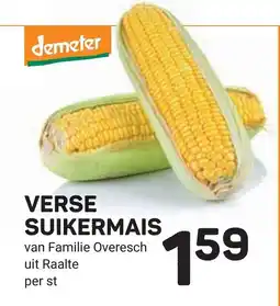 Ekoplaza Demeter verse suikermais aanbieding