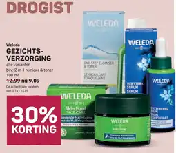 Ekoplaza Weleda GEZICHTS-VERZORGING aanbieding