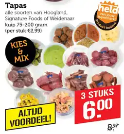 Coop Tapas aanbieding