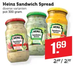 Coop Heinz Sandwich Spread aanbieding