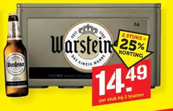 Coop Warsteiner aanbieding