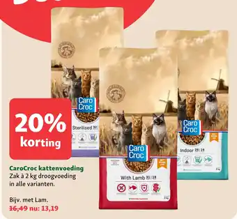 Maxi Zoo CaroCroc kattenvoeding aanbieding