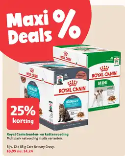Maxi Zoo Royal Canin honden- en kattenvoeding aanbieding