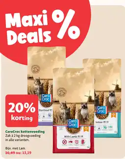 Maxi Zoo CaroCroc kattenvoeding aanbieding