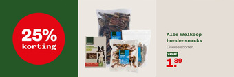 Welkoop Alle Welkoop hondensnacks aanbieding