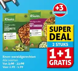 Hoogvliet Alle Knorr wereldgerechten aanbieding