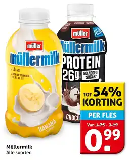 Hoogvliet Alle Müllermilk aanbieding