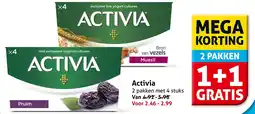 Hoogvliet Activia aanbieding