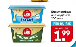Hoogvliet Alle Eru smeerkaas aanbieding