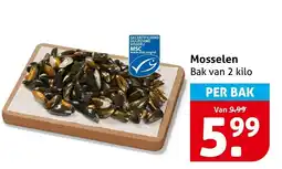 Hoogvliet Mosselen aanbieding