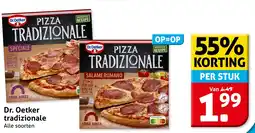 Hoogvliet Dr. Oetker traditionele pizza aanbieding