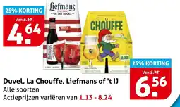 Hoogvliet Alle Duvel, La Chouffe, Liefmans of 't IJ aanbieding