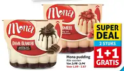 Hoogvliet Alle Mona pudding aanbieding