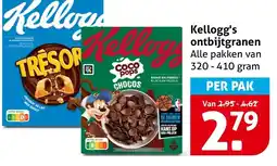 Hoogvliet Alle Kellogg's ontbijtgranen aanbieding