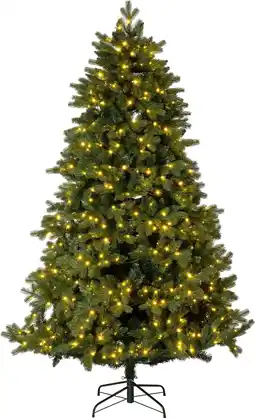Intratuin Intratuin kunstkerstboom Flachau met 500 lampjes warm wit D 143 H 210 cm aanbieding