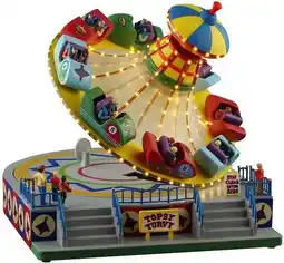 Intratuin Lemax Carnival kerstdorp topsy turvy (kermisattractie) 28,7 x 26,4 x 36,4 cm aanbieding