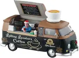 Intratuin Lemax General kerstdorpminiatuur rolling roasters coffee (koffiebusje) 10 x 7,3 x 15,3 cm aanbieding