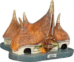 Intratuin Luville Efteling kersthuisje entree 10,5 x 12 x 9 cm aanbieding