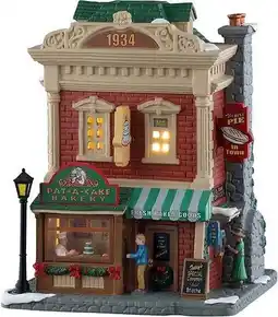 Intratuin Lemax Caddington Village kersthuisje pat-a-cake bakery (bakkerij) 19,4 x 19,9 x 23,8 cm aanbieding