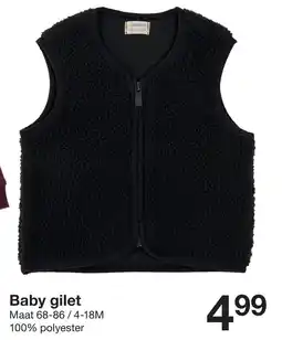 Zeeman Zeeman baby gilet aanbieding