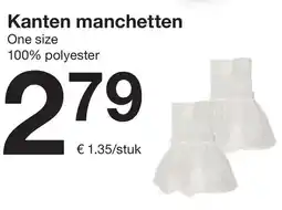 Zeeman Kanten manchetten aanbieding