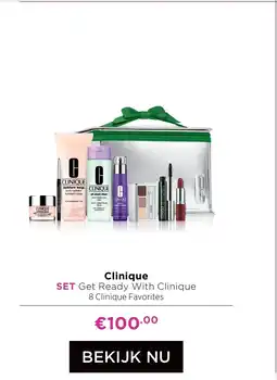ICI Paris XL Clinique SET Get Ready With Clinique 8 Clinique Favorites aanbieding