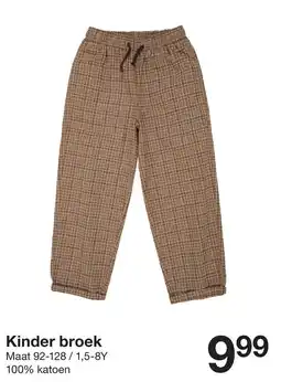 Zeeman Kinder broek aanbieding