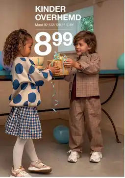Zeeman Kinder overhemd aanbieding