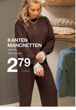 Zeeman kanten manchetten aanbieding