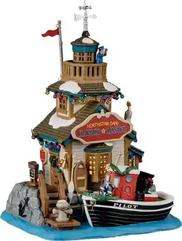 Intratuin Lemax Plymouth Corners kerstdorp northstar cape harbor house (havenhuis) 16 x 17,5 x 25,5 cm aanbieding