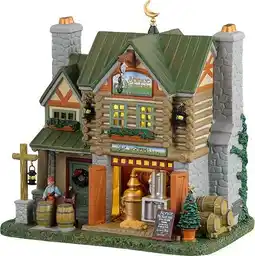 Intratuin Lemax Caddington Village kersthuisje spruce mountain distillery (bierbrouwerij) 13 x 19 x 17,5 cm aanbieding