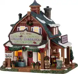 Intratuin Lemax Harvest Crossing kersthuisje pearl's preserves (winkel) 12,5 x 18,5 x 17,5 cm aanbieding