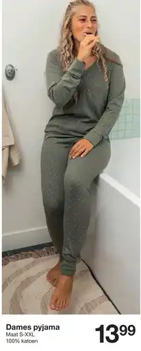 Zeeman Dames pyjama aanbieding