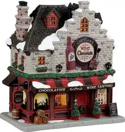 Intratuin Lemax Caddington Village kersthuisje carmella chocolatier (chocolade proeverij) 17 x 10,5 x 18 cm aanbieding