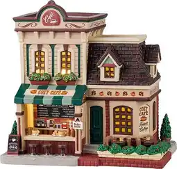 Intratuin Lemax Caddington Village kersthuisje cozy café (café) 12,5 x 17,5 x 17 cm aanbieding