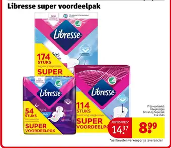 Kruidvat Libresse aanbieding