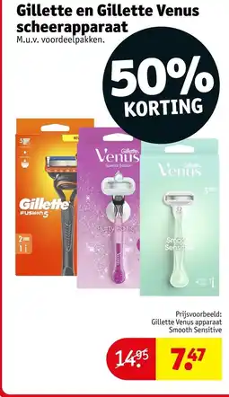Kruidvat Gillette Venus scheerapparaat aanbieding
