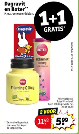 Kruidvat Roter Vitamine C aanbieding