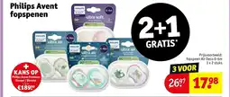 Kruidvat Philips Avent fopspenen aanbieding