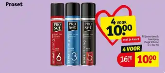 Kruidvat Proset haarspray aanbieding